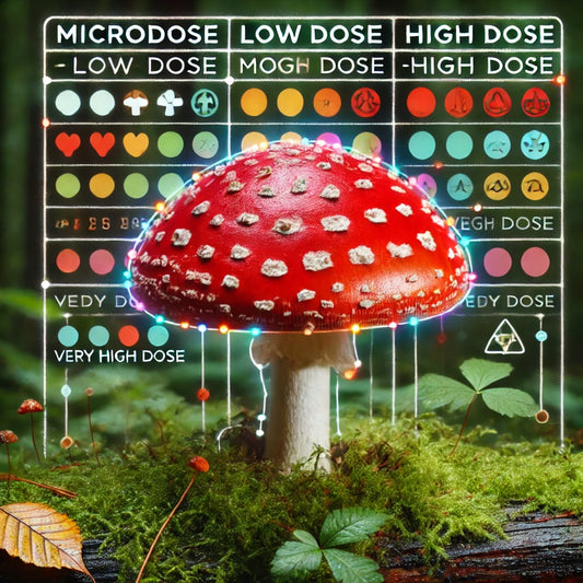 How Much Amanita Muscaria is Deadly: Effects by dosage